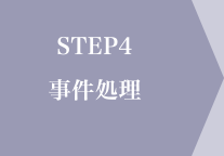 STEP4　事件処理